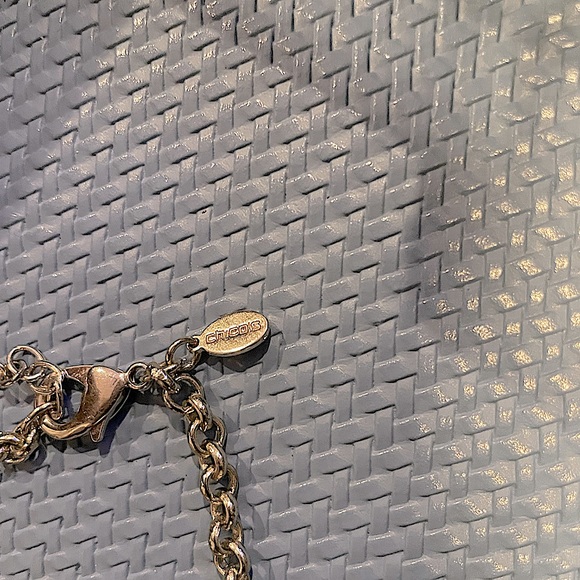 NWOT Chico’s Pearl & Crystal Mix Necklace - Picture 2 of 3